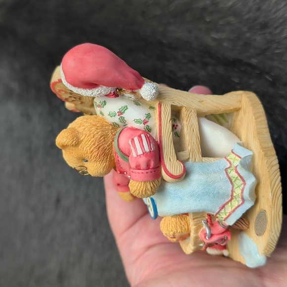 Cherished Teddies Santa Bear Figurine 1998 - Picture 5 of 10